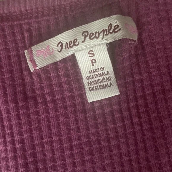Free People Santa Clara Thermal - Size S NWT - Picture 5 of 5